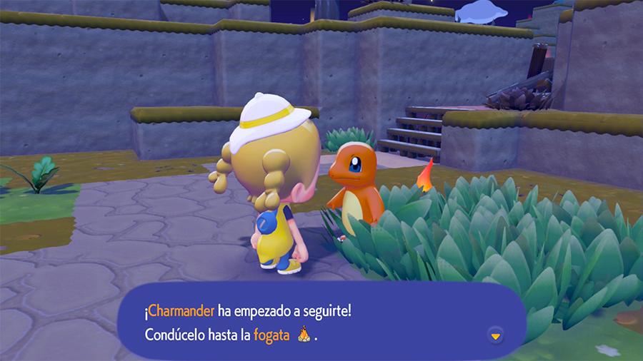 Di�logo con Charmander